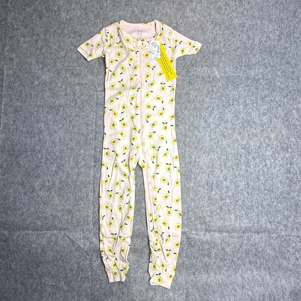 The Children's Place Avocado Print  Snug Fit Pajamas 4T NWTl